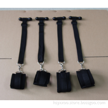 Door Restraint set Slave passion love system handcuffs and knees bandage set sm sex product
